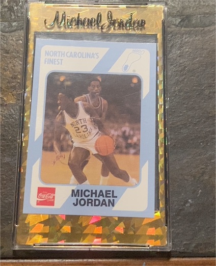 1989 Collegiate Collection #15 Michael Jordan North Carolina's Finest — front