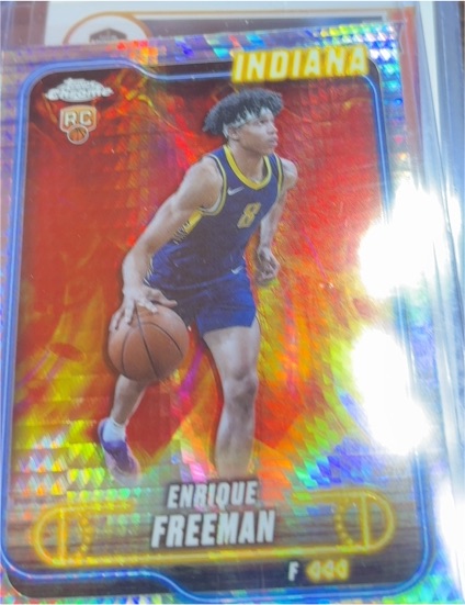 2024-25 Topps Chrome #111 Enrique Freeman — front