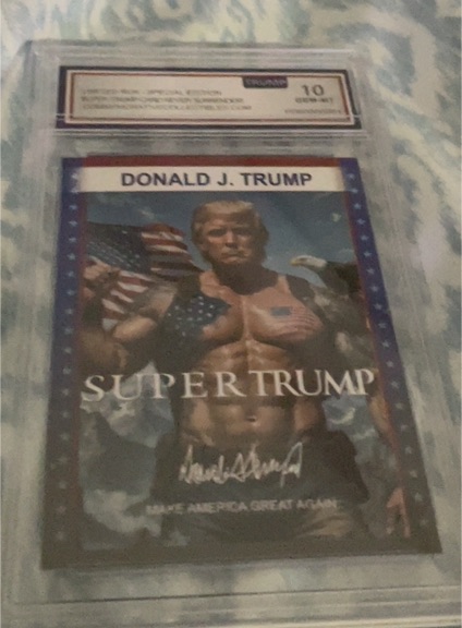2024 Super Trump #1 Donald J. Trump — front