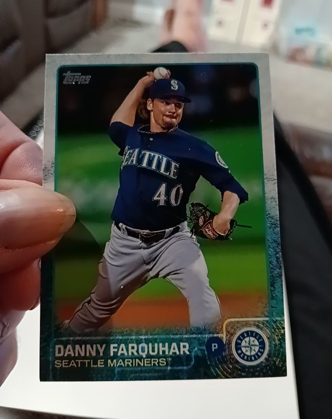 2015 Topps #584 Danny Farquhar — front