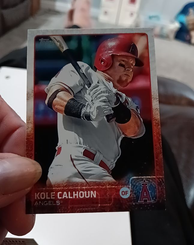 2015 Topps #667 Kole Calhoun — front