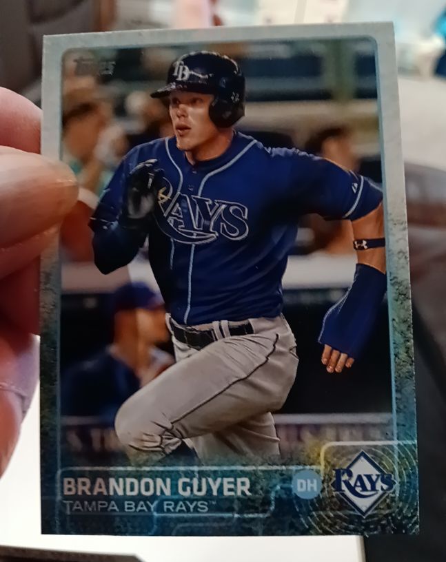 2015 Topps #392 Brandon Guyer — front