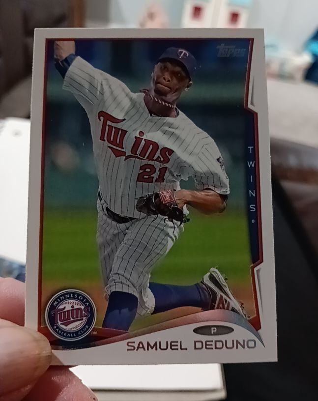 2014 Topps #463 Samuel Deduno — front