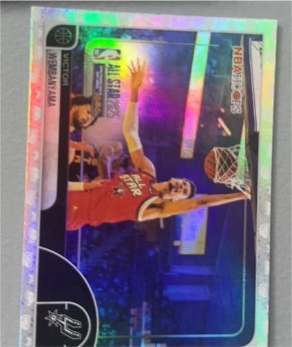 2025-26 Topps NBA Hoops #289 Victor Wembanyama — front