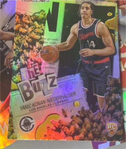 2025-26 Topps Finest Arrivals #A-30 Yanic Konan-Niederhauser — front