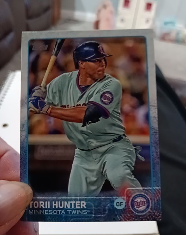 2015 Topps #590 Torii Hunter — front