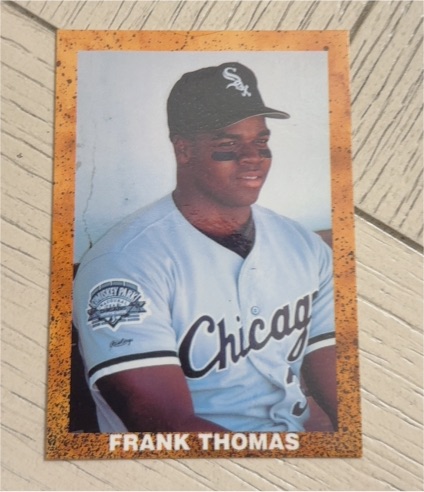 1991 Oddball Frank Thomas Chicago White Sox — front