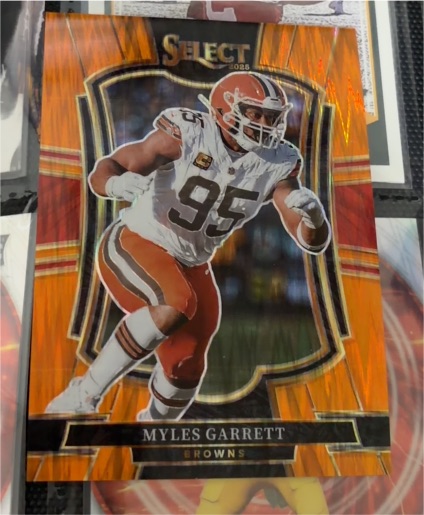 2025 Panini Select Premier Level #156 Myles Garrett — front