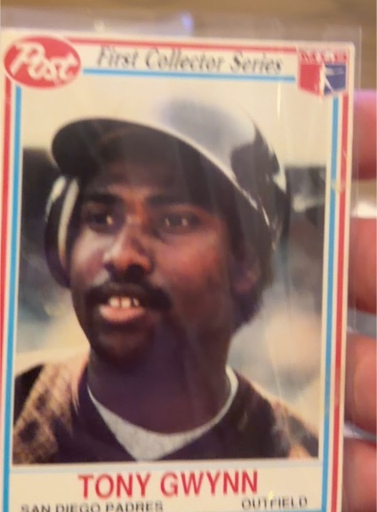 1990 Post Cereal #5 Tony Gwynn — front