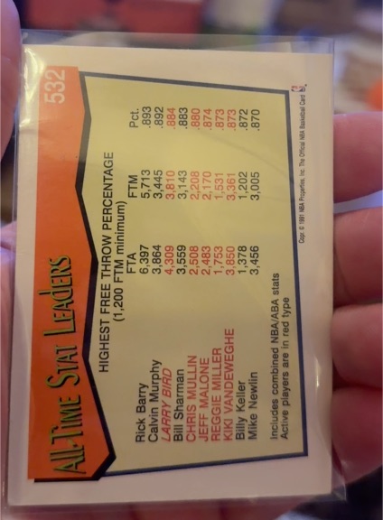 1971 Topps #532 Rick Barry All-Time Stat Leaders — front