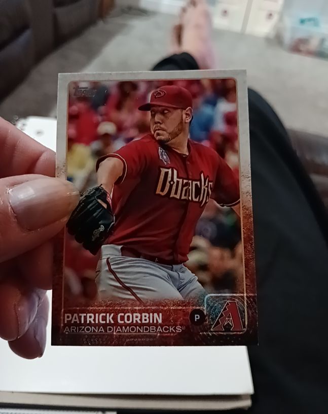 2015 Topps #558 Patrick Corbin — front