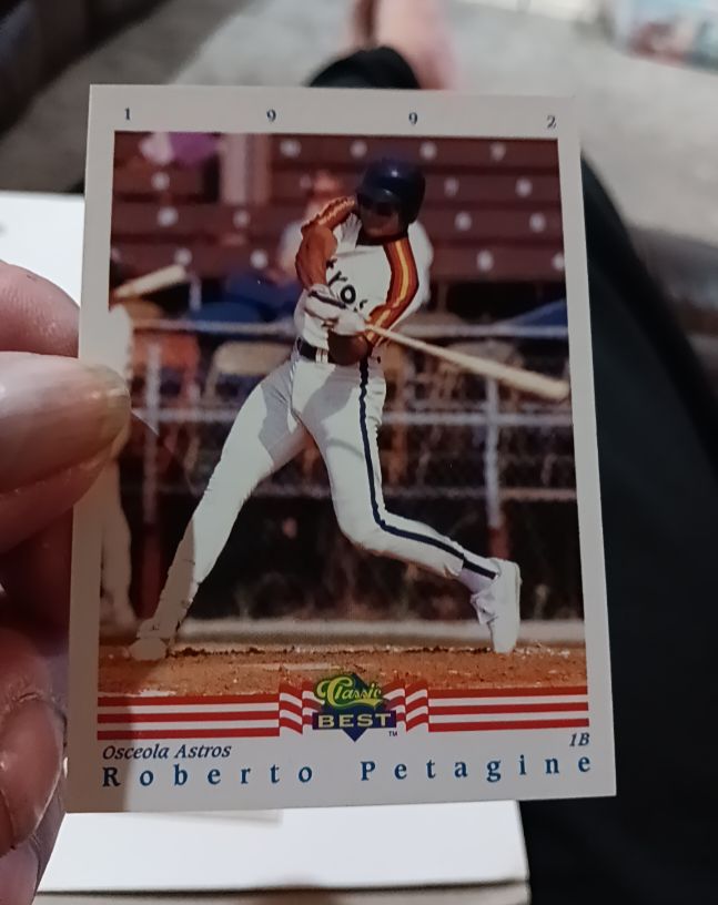 1992 Classic Best #205 Roberto Petagine — front