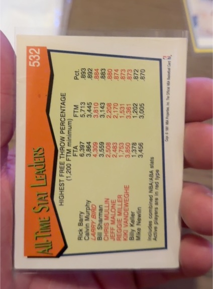 1992 Topps #532 All-Time Stat Leaders — front