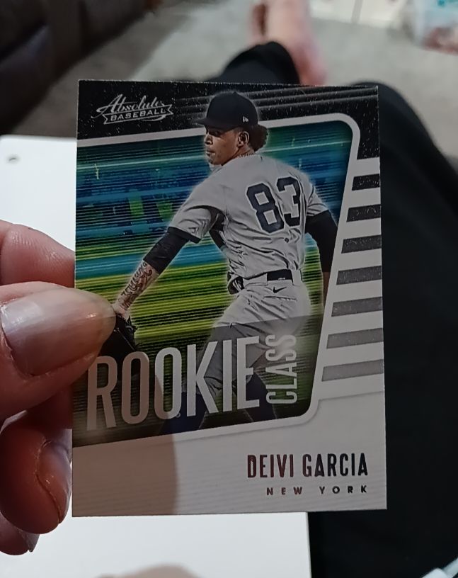 2021 Panini Absolute Rookie Class #RC-8 Deivi Garcia — front