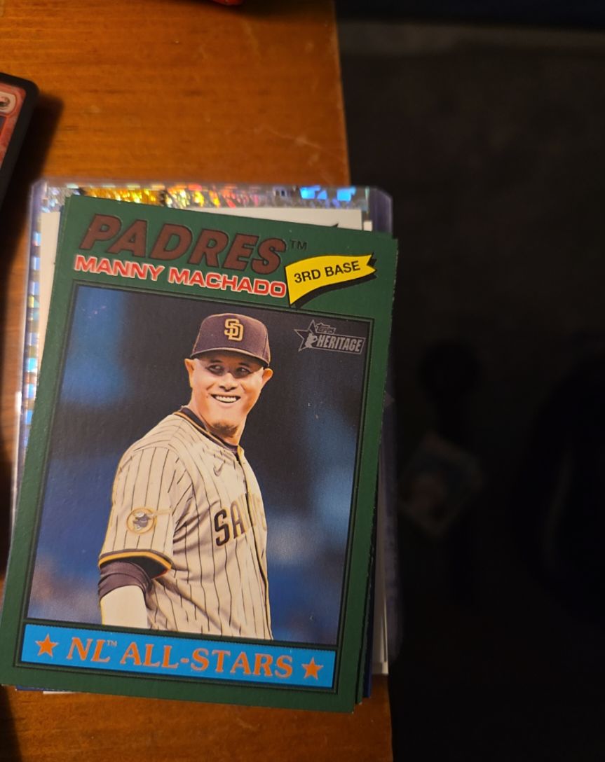2026 Topps Heritage #143 Manny Machado — front
