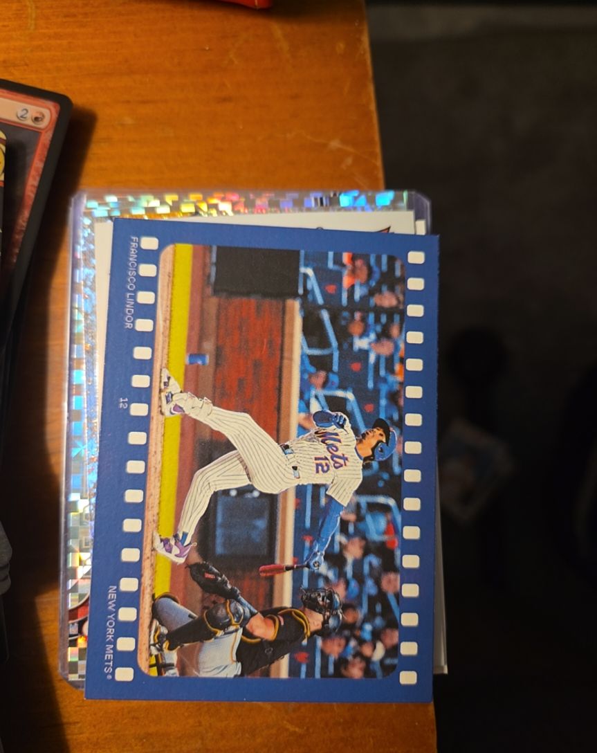 2026 Topps Heritage #RA-FL Francisco Lindor — front