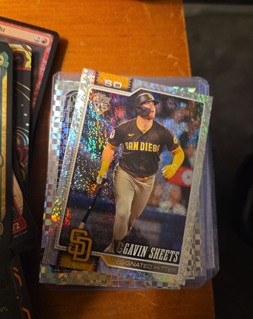 2026 Topps Series 1 #216 Gavin Sheets — front