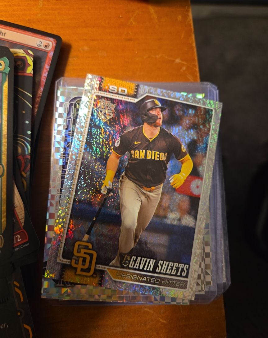 2026 Topps Series 1 #216 Gavin Sheets — front