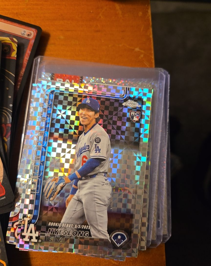 2025 Topps Chrome Update #USC149 Hyeseong Kim — front