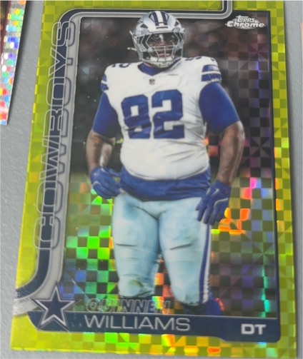 2025 Topps Chrome #72 Quinnen Williams — front