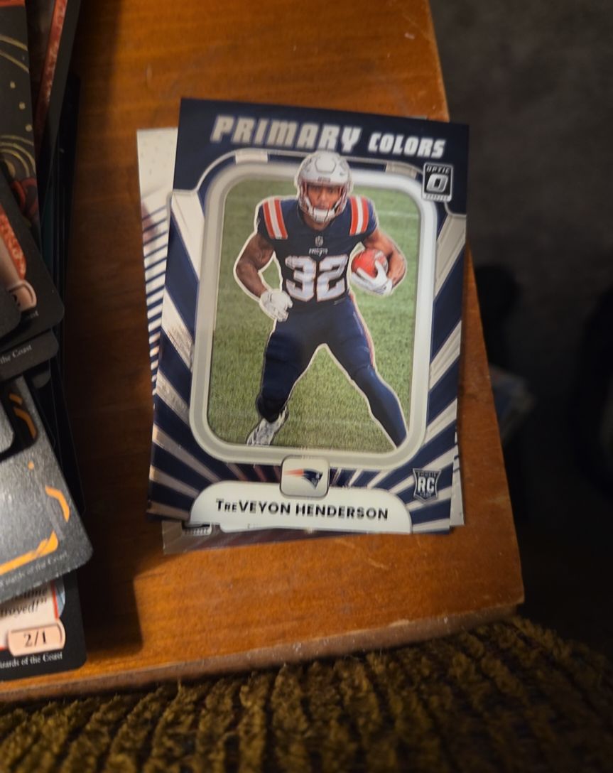 2025 Panini Donruss Optic #20 TreVeyon Henderson — front