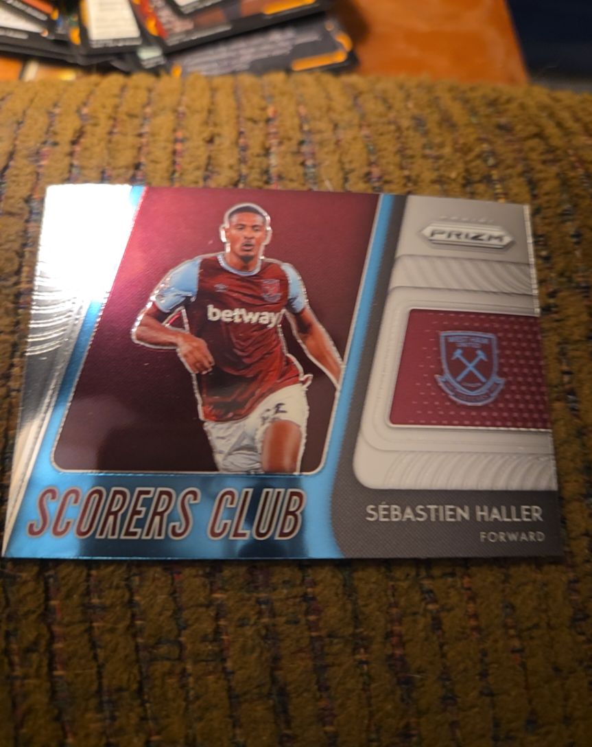 2020-21 Panini Prizm Scorers Club #13 Sébastien Haller — front
