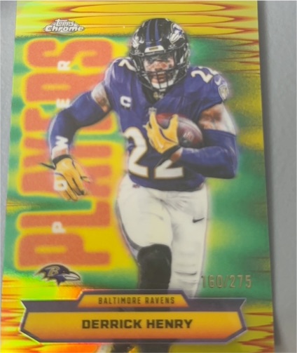 2025 Topps Chrome Power Players #PP-16 Derrick Henry — front