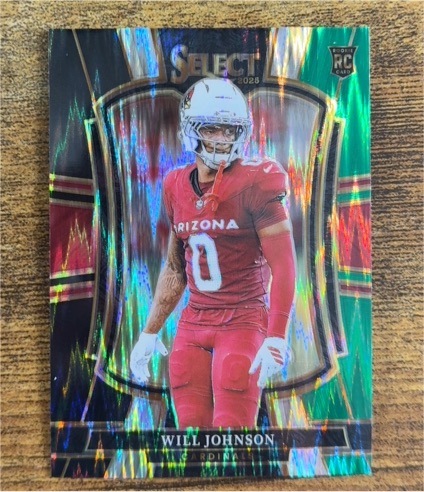 2025 Panini Select #122 Will Johnson — front