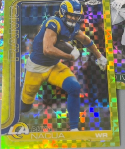 2025 Topps Chrome #166 Puka Nacua — front