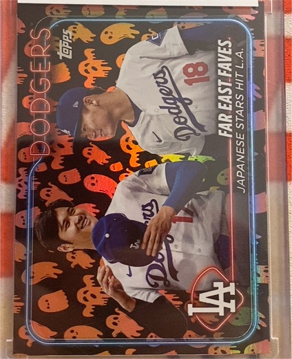 2024 Topps Update #US13 Shohei Ohtani Yoshinobu Yamamoto Far East Faves — front