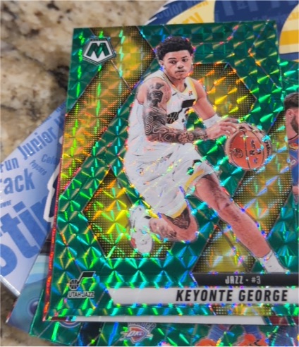 2024-25 Panini Mosaic #116 Keyonte George — front