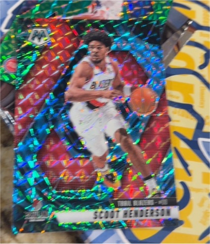 2024-25 Panini Mosaic #165 Scoot Henderson — front
