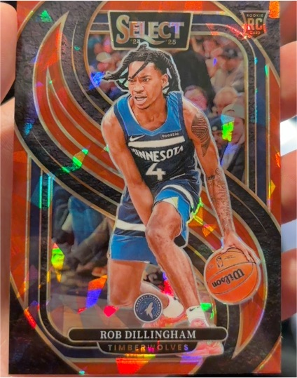 2024-25 Panini Select #187 Rob Dillingham — front