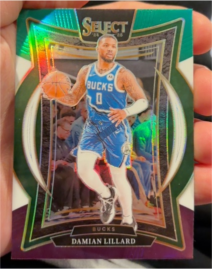 2024-25 Panini Select #55 Damian Lillard — front