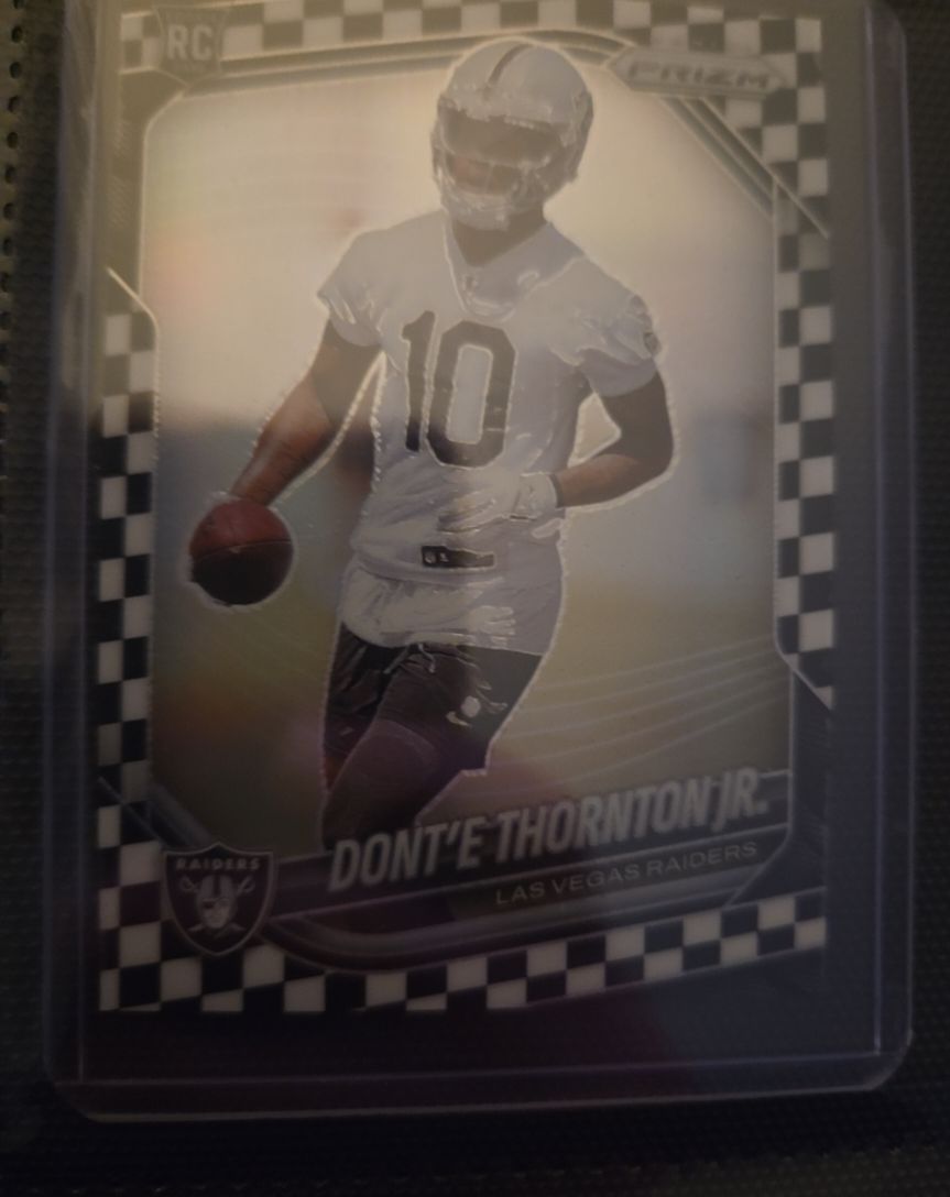 2025 Panini Prizm #369 Dont'e Thornton Jr. — front