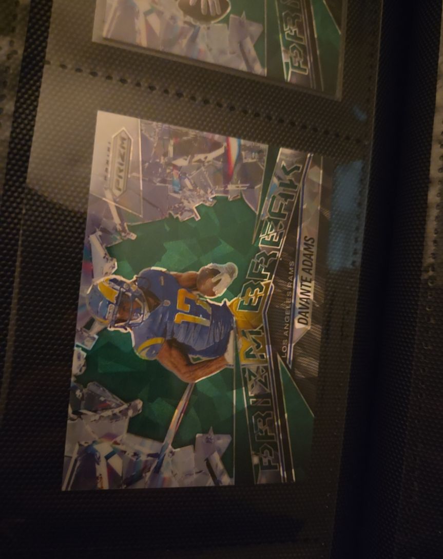 2025 Panini Prizm Break #10 Davante Adams — front