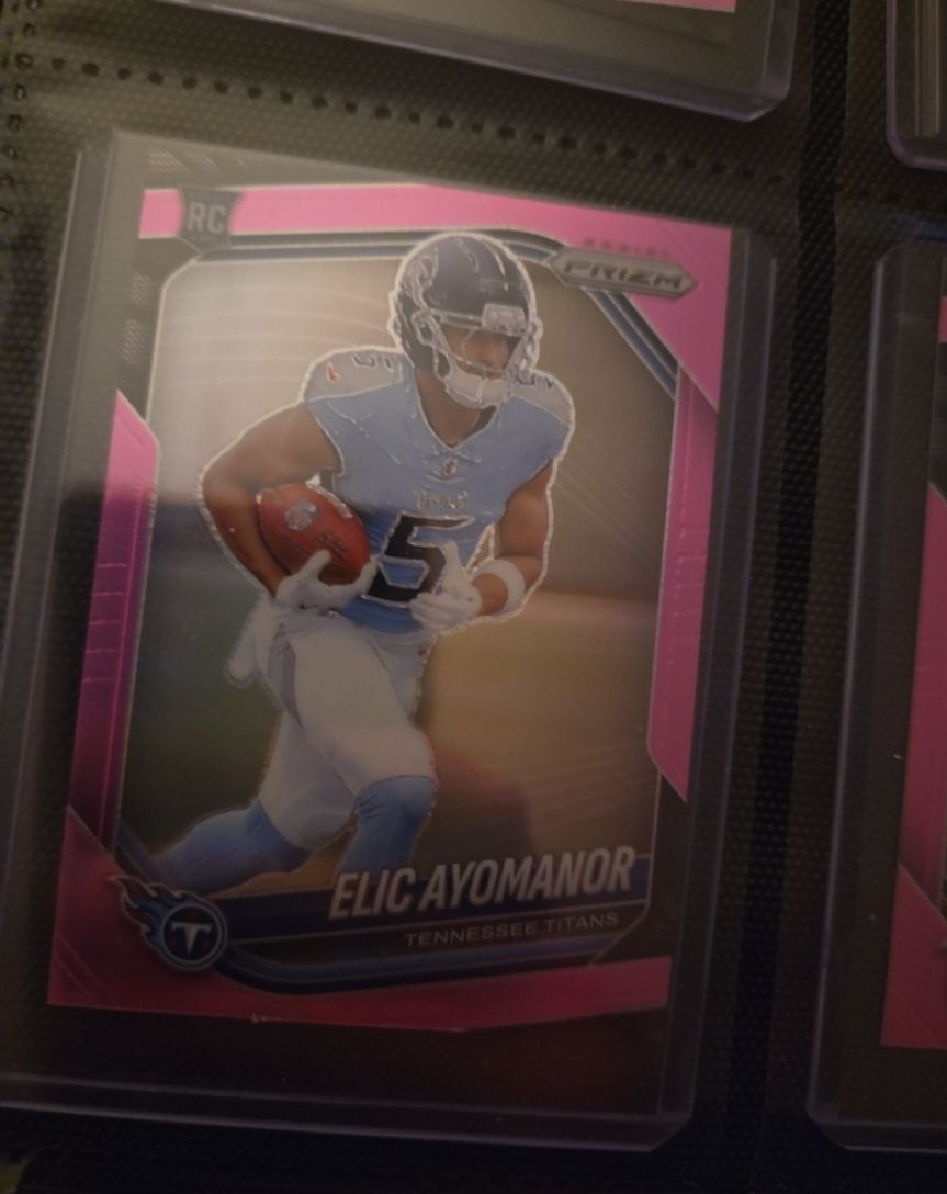 2025 Panini Prizm #321 Elic Ayomanor — front