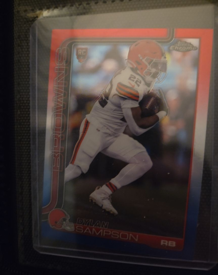 2025 Topps Chrome #308 Dylan Sampson — front