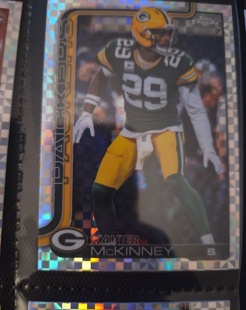 2025 Topps Chrome #113 Xavier McKinney — front