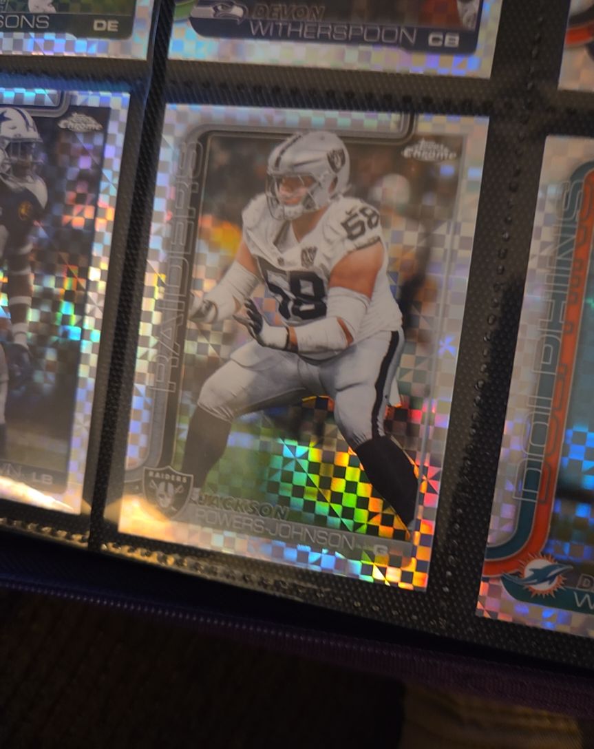 2025 Topps Chrome #58 Jackson Powers-Johnson — front