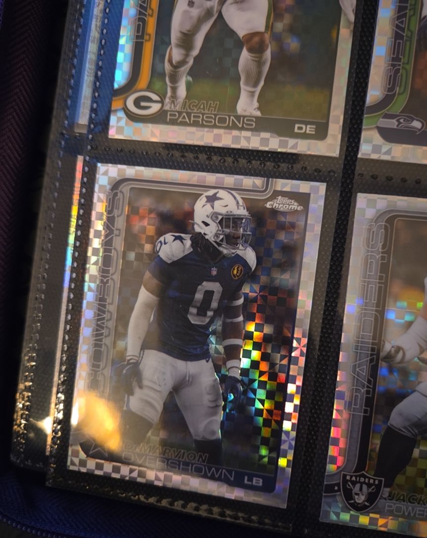 2025 Topps Chrome #78 DeMarvion Overshown — front