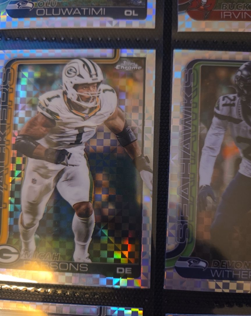2025 Topps Chrome # Micah Parsons — front
