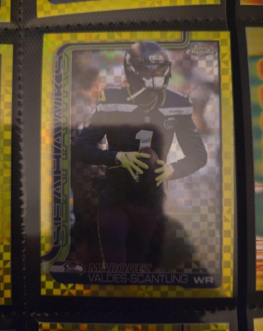 2025 Topps Chrome #272 Marquez Valdes-Scantling — front