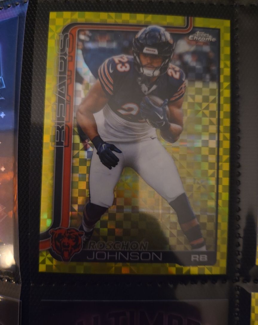 2025 Topps Chrome #55 Roschon Johnson — front