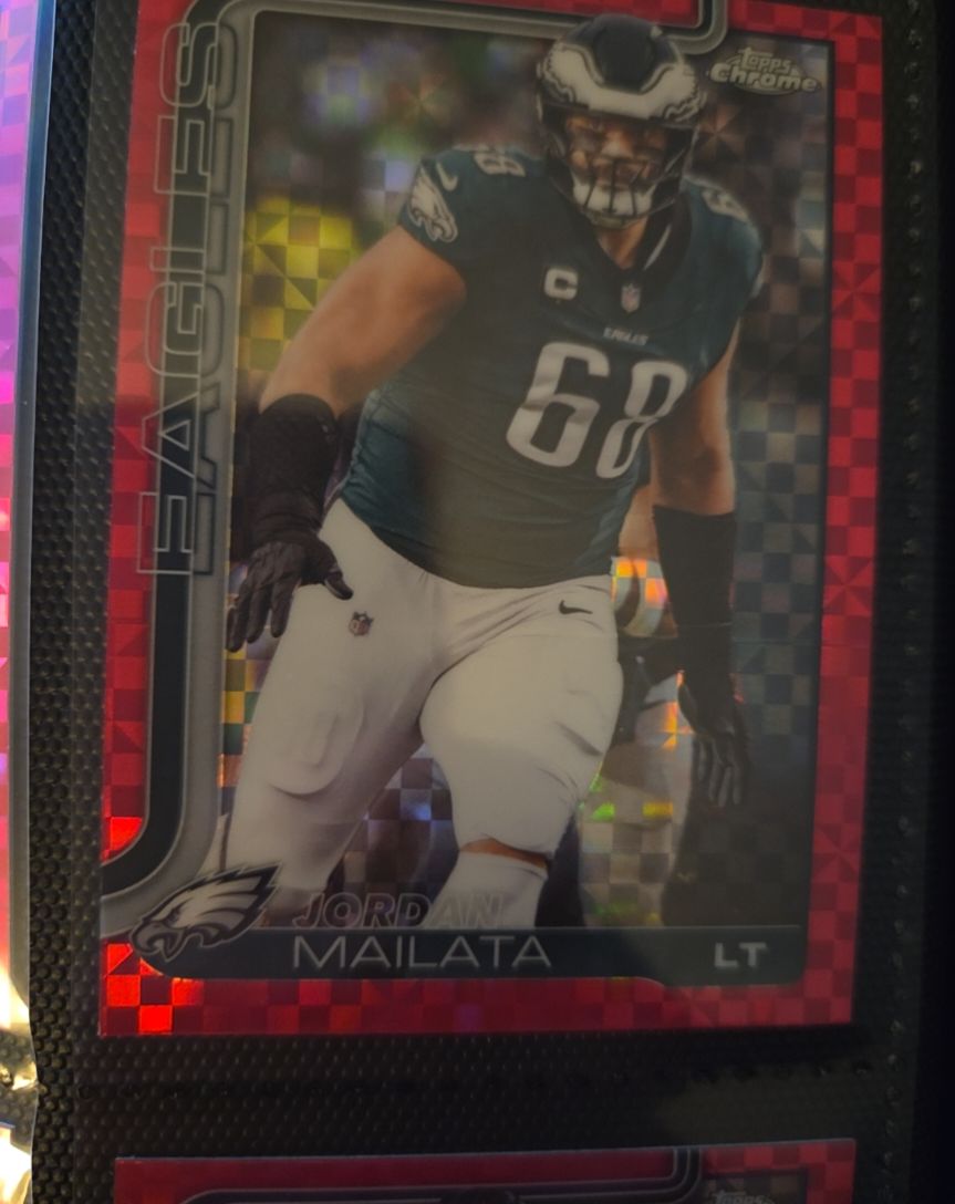2025 Topps Chrome #245 Jordan Mailata — front