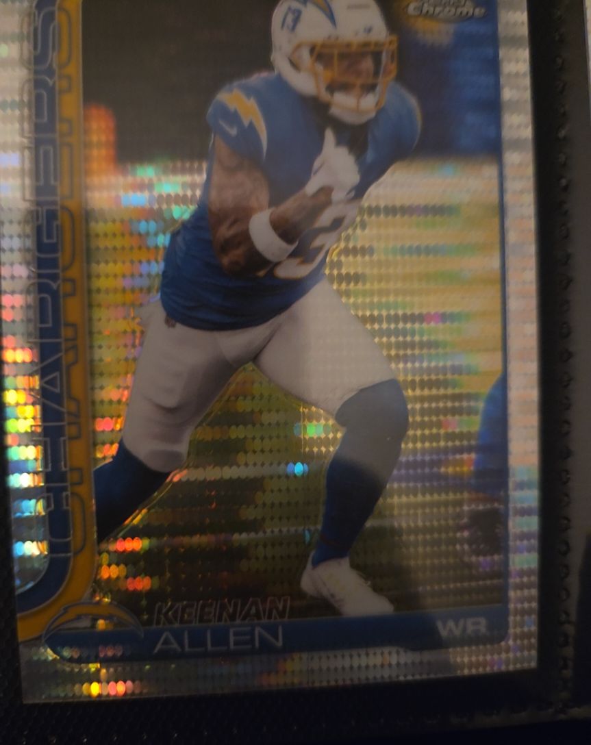 2025 Topps Chrome #155 Keenan Allen — front