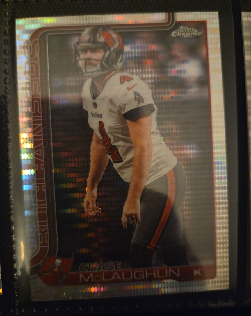 2025 Topps Chrome #288 Chase McLaughlin — front