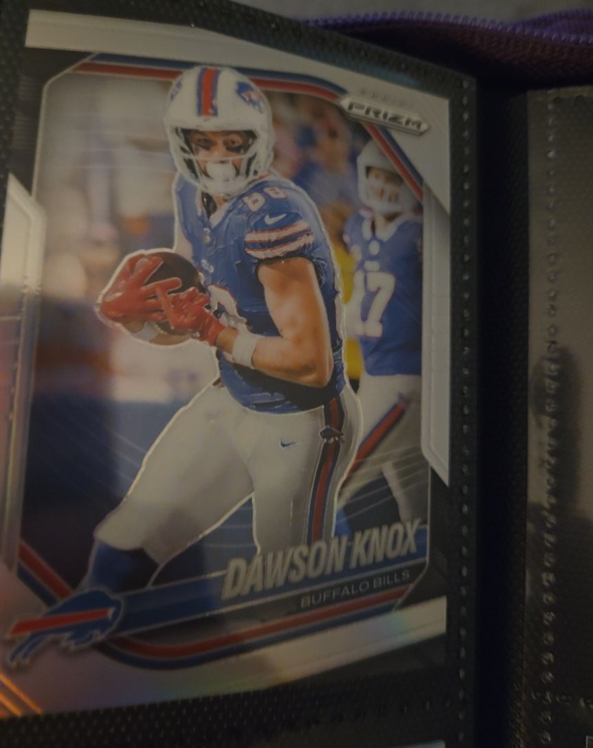 2025 Panini Prizm #65 Dawson Knox — front