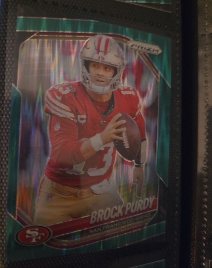 2025 Panini Prizm #255 Brock Purdy — front