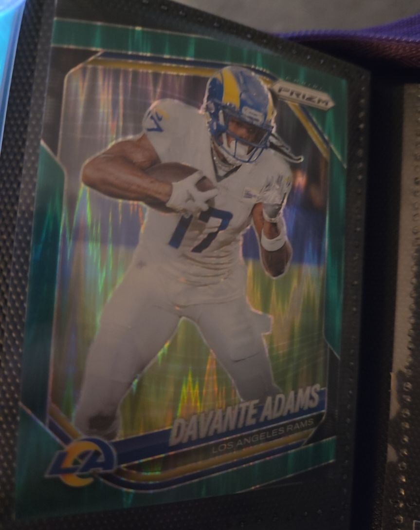 2025 Panini Prizm #104 Davante Adams — front
